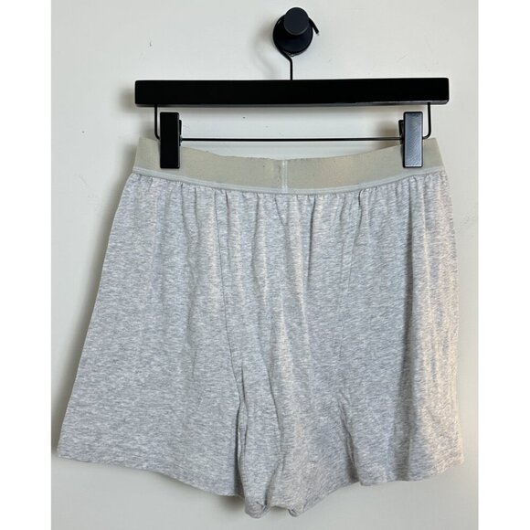 SKIMS Relaxed Fit Boyfriend Boxers in Light Heather Grey Size Small - Picture 6 of 6